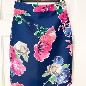 Kate spade floral skirt size 0